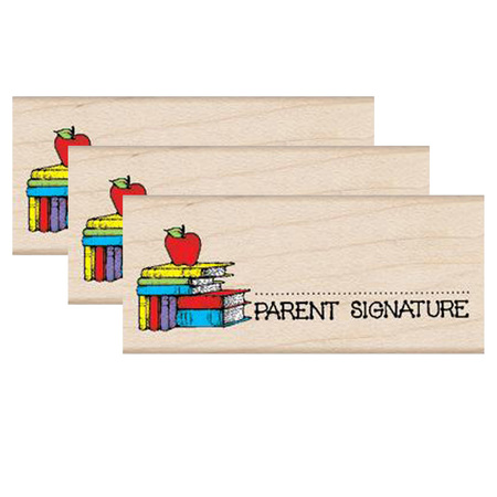 HERO ARTS Parent Signature with Apple Stamp, PK3 D323